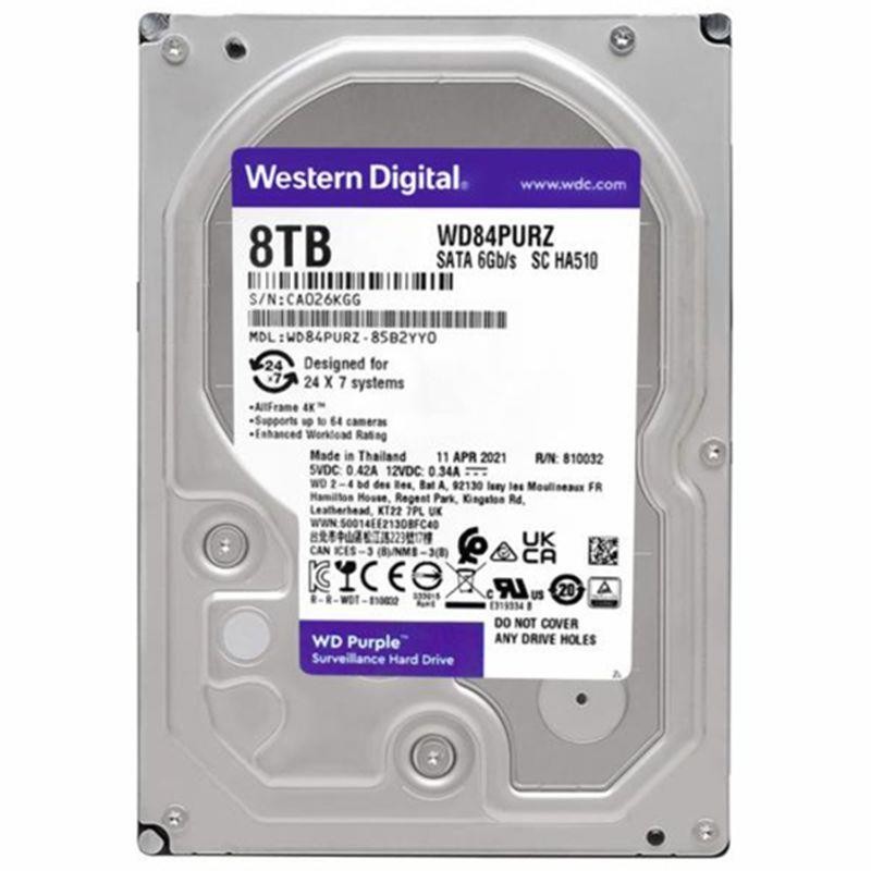 WESTERN DIGITAL DISCO DURO 8TB 3.5 WD84PURZ PURPLE