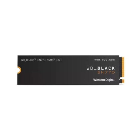 WESTERN DIGITAL DISCO DURO SSD M.2 SN770 NVME BLACK 500GB 2280 PCIE