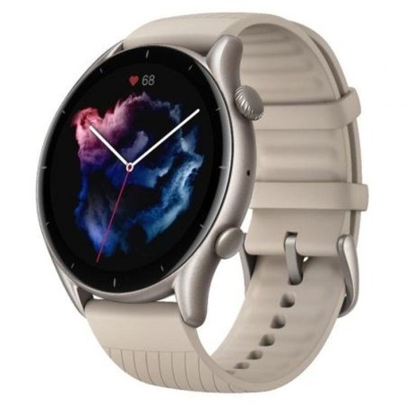 XIAOMI SMARTWACH AMAZFIT GTR 3 GRIS LUNA Notificaciones/ Frecuencia Cardíaca/ 46MM / GPS