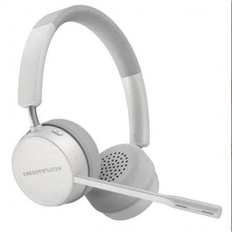 ENERGY SISTEM AURICULARES MICRO OFFICE 6 WHITE BT/SUPRAURAL/40MM/JACK 3.5/20HZ/USB