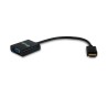 EQUIP ADAPTADOR HDMI MACHO A VGA HEMBRA CON AUDIO JACK 3.5