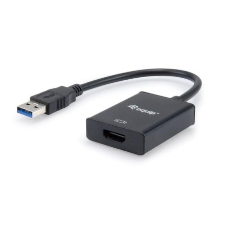 EQUIP ADAPTADOR USB A HDMI NEGRO