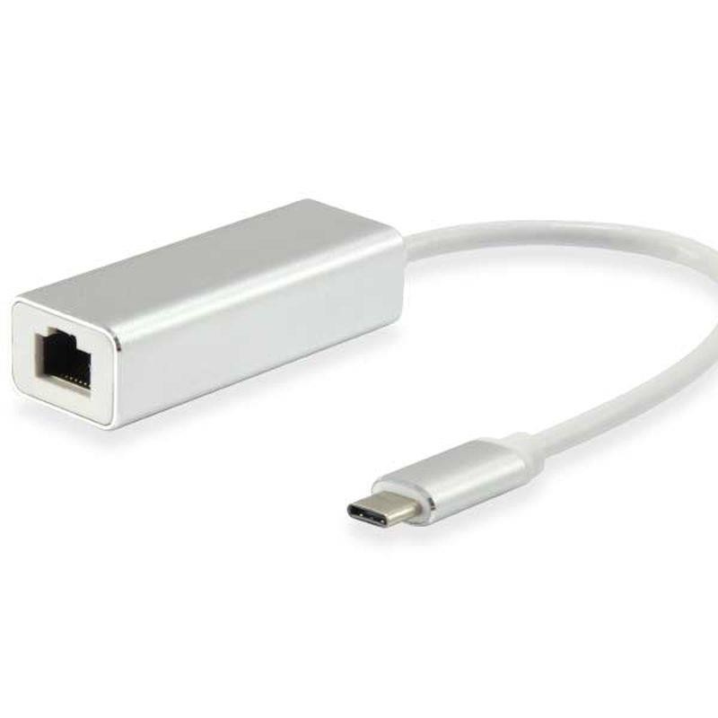 EQUIP ADAPTADOR USB-C A RED GIGABIT BLANCO