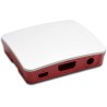 RASPBERRY CAJA PARA PI 3 A+ ROJO BLANCO