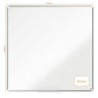 NOBO PIZARRA PREMIUM PLUS ACERO LACADO 1200X1200 MM BLANCO