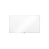 NOBO PIZARRA BLANCA DE ESMALTE 40 WIDESCREEN ACERO VITRIFICADO 890 X 500 MM