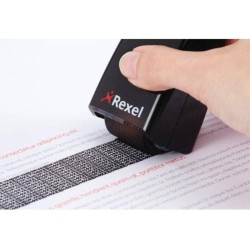 REXEL RODILLO PROTECTOR DE DATOS ID GUARD NEGRO