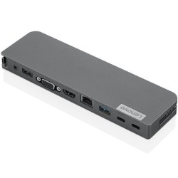 LENOVO DOCKING USB-C 65W HDMI VGA RJ45 USB-C USB-3.0 USB-2.0 (INCLUYE CARGADOR 65W)