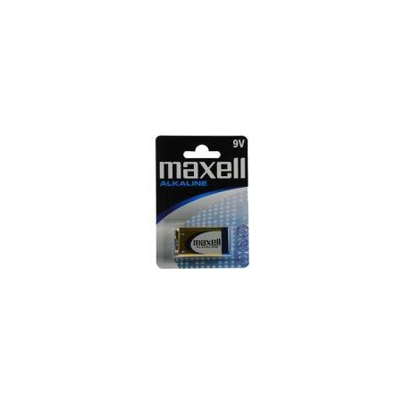 MAXELL MAX15025 PILA ALCALINA 9V LR61 BLISTER 1UD EU