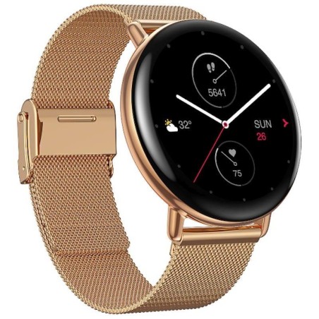 AMAZFIT SMARTWATCH ZEPP E CIRCLE CUERO CHAMPAGNE GOLD