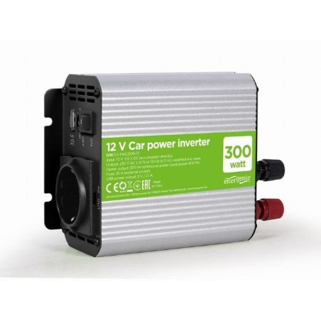 ENERGENIE CONVERSOR INVERTER / INVERSOR DE CORRIENTE 300W DE 12V