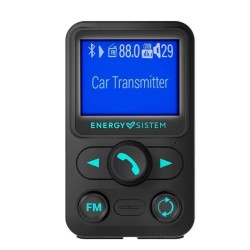 ENERGY SISTEM TRASMISOR FM COCHE XTRA FM/87.5-108 MHz/CARGADOR/MICROSD/USB/MP3