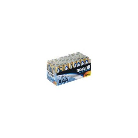 MAXELL MAX73129 PACK 32 PILAS ALCALINAS LR03 AAA 1.5V