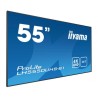 IIYAMA PANEL INTERACTIVO LH5550UHS-B1 55 4K / 3840X2160 /450CD /4000:1 / DP /3X HDMI /RS232C / RJ45 /8MS /VESA 600X400 /NEGRO