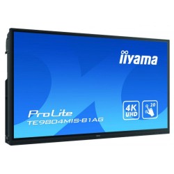 IIYAMA PANEL INTERACTIVO TE9804MIS-B1AG 98 3840X2160 4K UHD / 8MS / VGA / 400CD / RS-232C / RJ45 / HDMIX3 / MM /USBX6 / WIFI / S