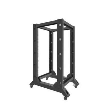 LANBERG ARMARIO RACK 19 22U 600X800 NEGRO ABIERTO 600X800