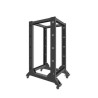 LANBERG ARMARIO RACK 19 22U 600X800 NEGRO ABIERTO 600X800