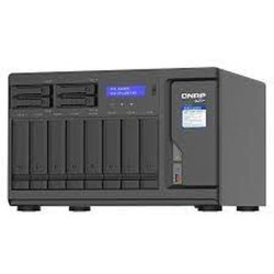 QNAP NAS DE 12 BAHIA TVS-h1288X-W1250-16G NAS QuTS hero de sobremesa Intel® Xeon® W, ideal para la colaboración multimedia de al