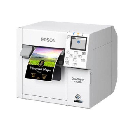 EPSON IMPRESORA ETIQUETAS A COLOR CW-C4000E (GLOSSY)