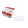 BADGY TARJETAS 100UD EN BLANCO DE PAPEL GRUESO (0,76 MM)