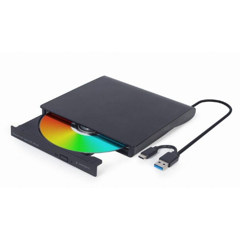 GEMBIRD UNIDAD DE DVD USB EXTERNA NEGRA DVD-USB-03