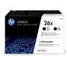 HP TONER CF226X NEGRO Nº 26X PACK 2UD