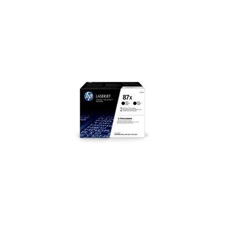 HP TONER CF287X NEGRO Nº87X PACK 2UD