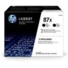 HP TONER CF287X NEGRO Nº87X PACK 2UD