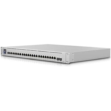 UBIQUITI SWITCH ENTERPRISE 24 PUERTOS POE+ DIVIDIDOS EN (12)2.5G PORTS POE+ (2)10G SFP+ (USW-ENT-24-POE)