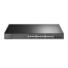 TP-LINK SWITCH GESTIONABLE JETSTREAM L2+ DE 24 PUERTOS GIGABIT POE+ CON 4 RANURAS SFP 10 GE SFP+