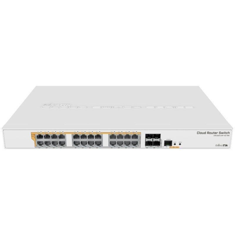 MIKROTIK SWITCH CRS328-24P-4S+RM 28 PUERTOS