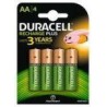 DURACELL DUR03924 PILA RECARGABLE HR6 AA 1300mAh BLISTER*4 DURHR6P4B