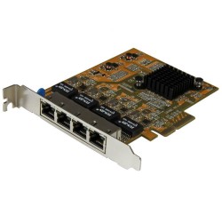 STARTECHCOM TARJETA DE RED PCI-E 4 PUERTOS 10/100/1000MBPS