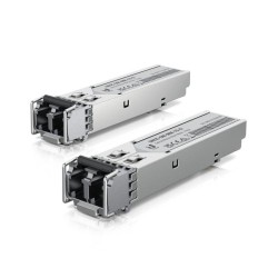 UBIQUITI MODULO DE FIBRA MUILTIMODO DUPLEX TRANSCEIVER 2PACK UACC-OM-MM-1G-D-2