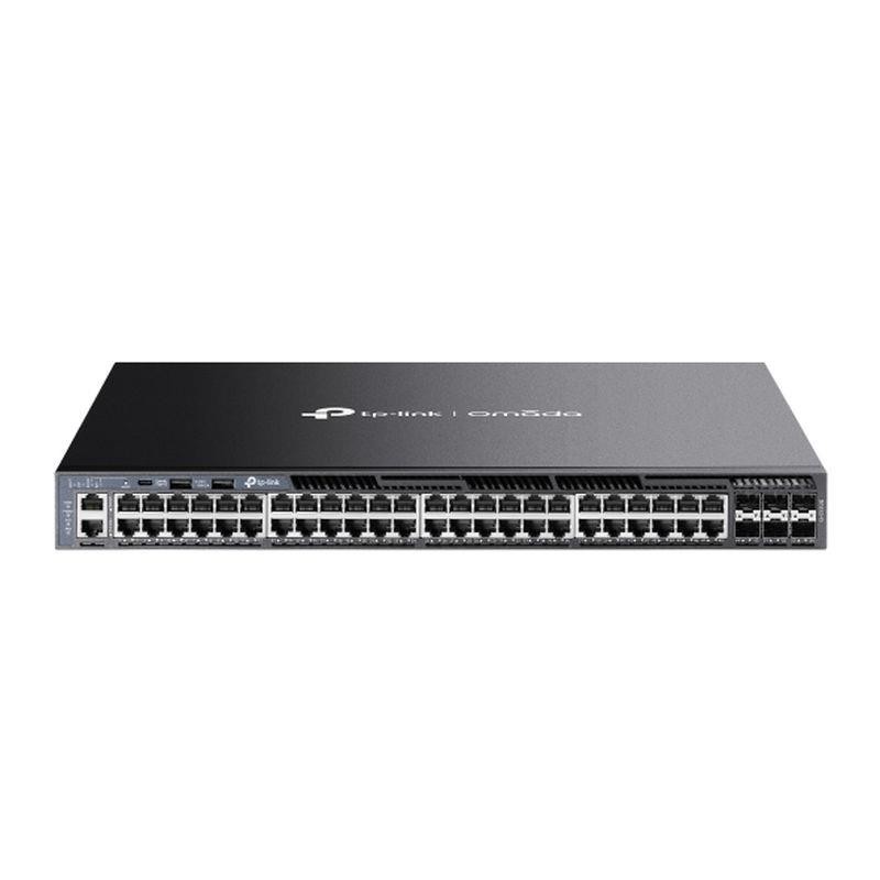 TP-LINK SWITCH OMADA GESTIONABLE L3 48 PUERTOS 6 RANURAS 10G