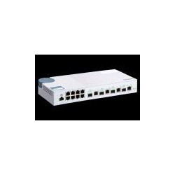 QNAP SWITCH GESTIONADO CAPA 2 8 PUERTOS GIGABIT RJ45 MAS 4 PUERTOS SFP+ 10G QSW-M408-4C Switch Gestionable por web de Capa 2 de 