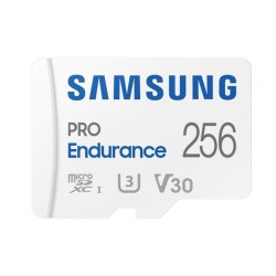 SAMSUNG TARJETA MICRO SD 256GB SDXC PRO ENDURANCE CLASE 10 CON ADAPTADOR A SD