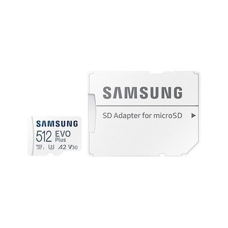 SAMSUNG TARJETA MICRO SDHS EVO PLUS 512GB MAS ADAPTADOR