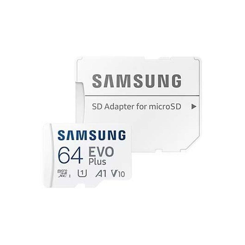 SAMSUNG TARJETA MICRO SDHS EVO PLUS 64GB MAS ADAPTADOR