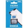 KIOXIA MICRO SD 256GB EXCERIA UHS-I C10 R100 MAS ADAPTADOR