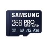 SAMSUNG TARJETA MICRO SD 256GB SDXC PRO ULTIMATE CLASE 10 CON ADAPTADOR A SD