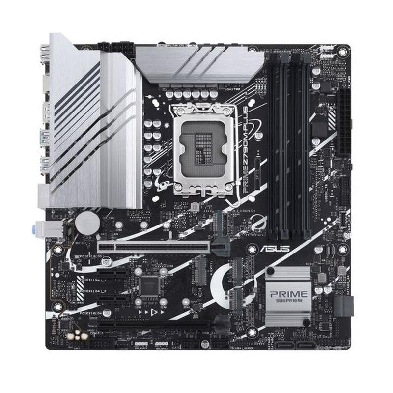 ASUS PLACA BASE PRIME Z790M-PLUS LGA1700 M-ATX Skt 1700 Gen 12º/13º x4DDR5 5600MHz DISPLAYPORT HDMI 3xM.2 ASUS LANGuard USB-C US