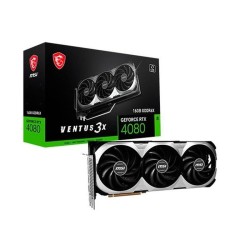 MSI TARJETA GRAFICA RTX 4080 VENTUS 3X OC 16GB GDDR6X 3XDP/1XHDMI/1X16P