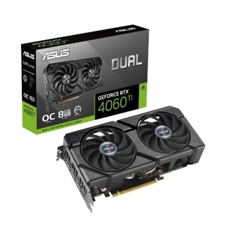 ASUS TARJETA GRAFICA DUAL RTX 4060TI OC 8GB GDDR6 EVO