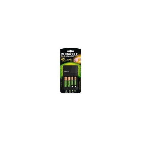 DURACELL DUR11857 CARGADOR 4HRS.+2 AA 1300MHA +2 AAA 750MAH