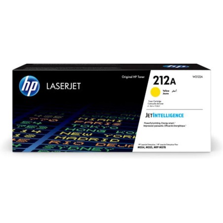 HP TONER W2122A AMARILLO Nº 212A