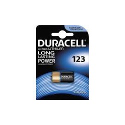 DURACELL ULTRA DRB123A PILA LITIO FOTO CR123A 3V BLISTER*1