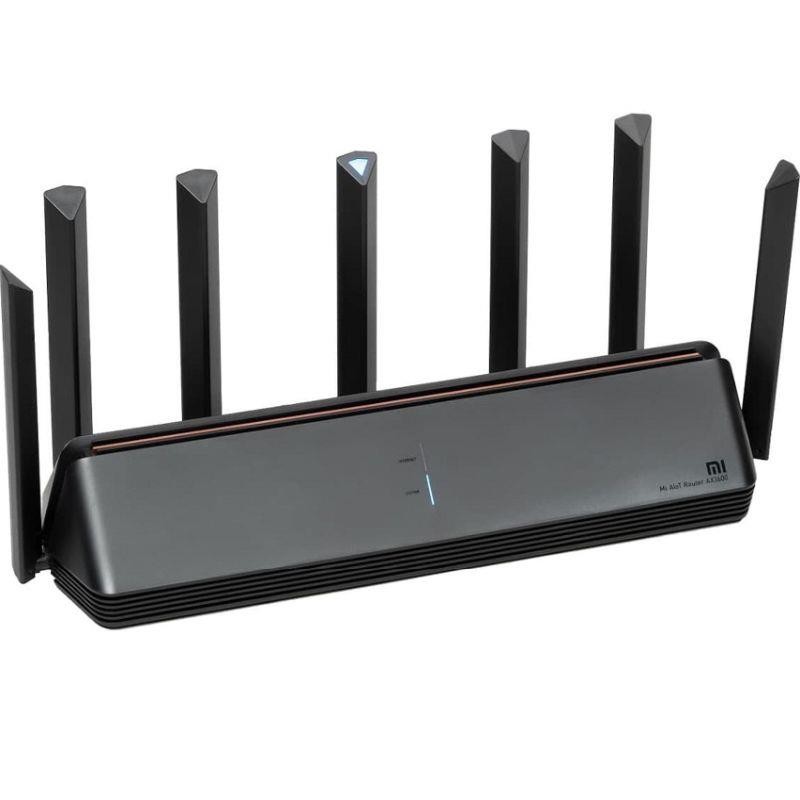 XIAOMI MI ROUTER AIOT AX3600 NEGRO 2402Mbps/ 2.4GHz 5GHz/ 7 Antenas/ WiFi 802.11b/g/n - 3/3u