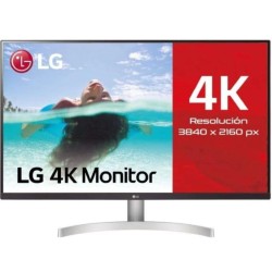 LG MONITOR ULTRAFINO 32UN500P-W 4K BLANCO HDMI / DP / 4MS / VESA/ 31.5