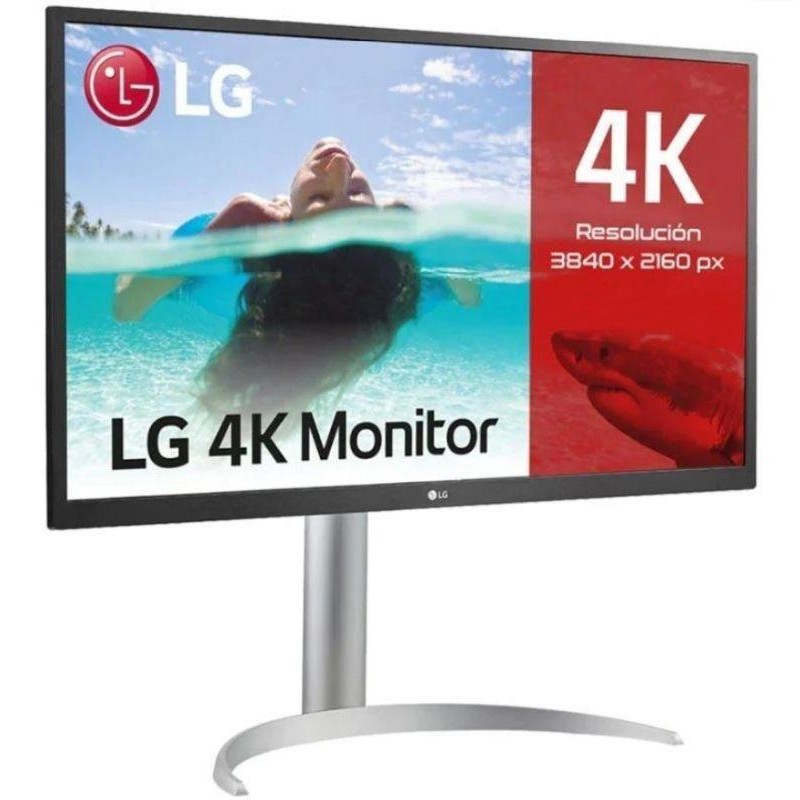 LG MONITOR PROFESIONAL 27UP550P-W 27 4K BLANCO HDMI / DP/ USB-C/ 5MS /IPS/60HZ/4K